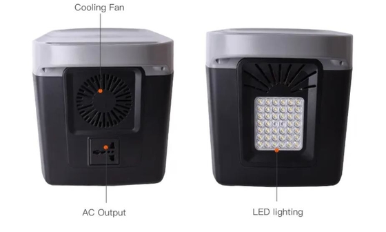 التخييم مولد الطاقة المحمولة 1000w 520wh بطارية ليثيوم قوة البنك