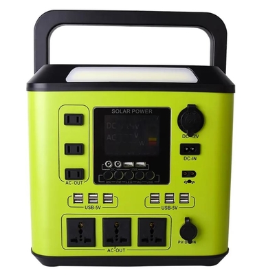 Green 1500W Portable Power Station 500WH 800WH 2000WH Solar Energy Storage Generator