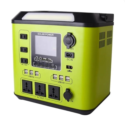 Green 1500W Portable Power Station 500WH 800WH 2000WH Solar Energy Storage Generator