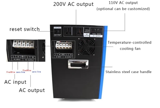 2KW 3KW المحمولة محطة الطاقة الشمسية المنزلية مولد الطوارئ