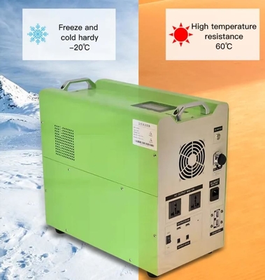 2000W الطاقة الشمسية الكهروضوئية محطة الطاقة المحمولة Lifepo4 مع MPPT