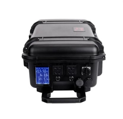 220V 5000W 3127WH مولد للطاقة الشمسية المحمولة محطة الطاقة ABS حالة وحدة تحكم PWM