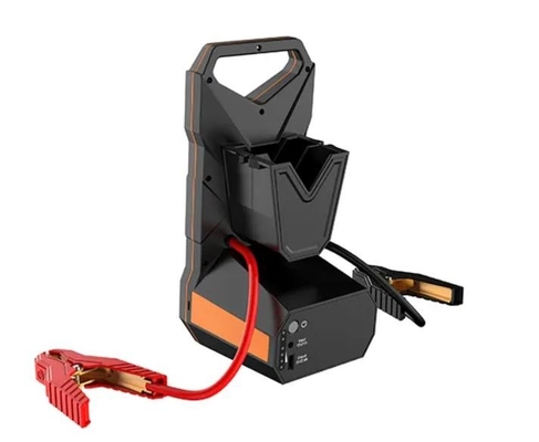 الذروة الحالية 2000A شاحن بطارية السيارة المحمولة 24V شاحنة Jump Starter مع قاعدة مغناطيسية