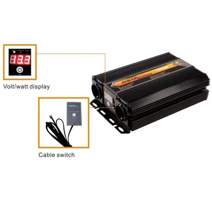 1000W 12v إلى 220v السلطة العاكس 12V إلى 110V سيارة السلطة العاكس مع منافذ التيار المتردد المزدوجة