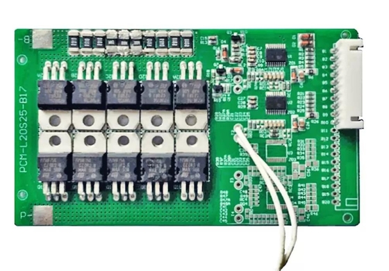 10-17S Li Ion / Lifepo4 Smart BMS System 40A 60A 80A لحزمة بطارية 36v 48v 60v