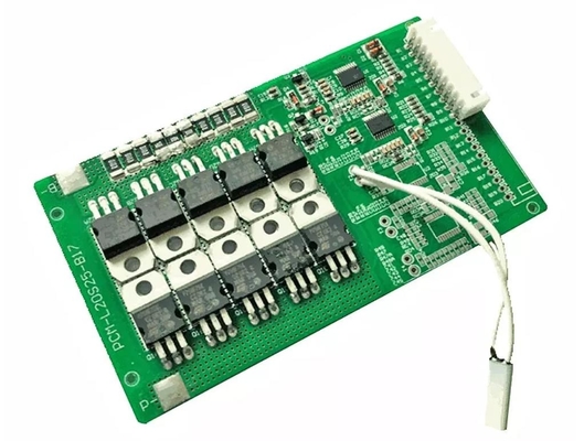 10-17S Li Ion / Lifepo4 Smart BMS System 40A 60A 80A لحزمة بطارية 36v 48v 60v