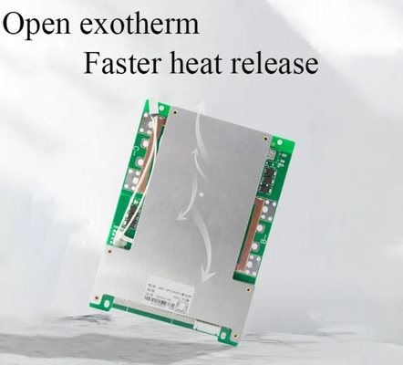 لوحة الحماية 16S 48V LiFePO4 BMS نظام إدارة البطارية لحزمة بطارية الليثيوم