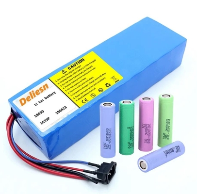 حزم بطارية ليثيوم أيون Ebike 18650 12V 24V 36V 52V 7.8Ah 10Ah 13Ah 15Ah 20Ah