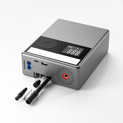 حزمة طاقة Jump Starter مع ضاغط هواء 12 فولت 2000 أمبير 12000 مللي أمبير بطارية السيارة الداعم شاحن بطارية السيارة المحمولة