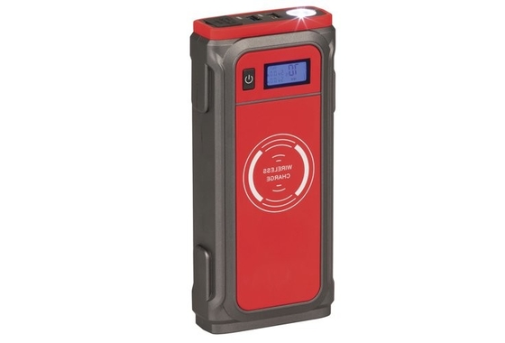 10W Wireless Jump Starter &amp; Power Bank شاحن بطارية السيارة المحمول