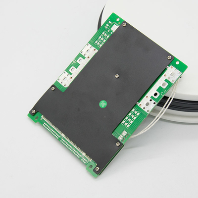 3.2V Lifepo4 المنفذ المشترك BMS 32S 96V 80A مع مزدوج التحكم في درجة الحرارة PCB