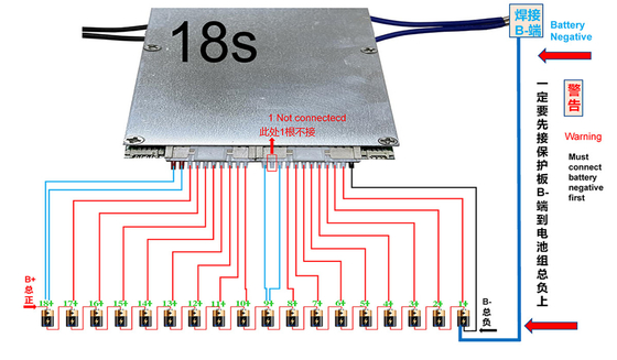 Lithium Ant Smart BMS 150A 300A 400A 8S-20S مع شاشة LCD