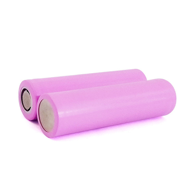 CE 2500mah 18650 بطارية 3.7 فولت ، خلية بطارية ليثيوم أيون قابلة لإعادة الشحن للمروحة