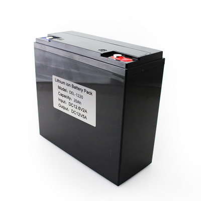 18650 12v 20ah Li Ion Battery 500-800 مرة دورة الحياة لبطارية البخاخ