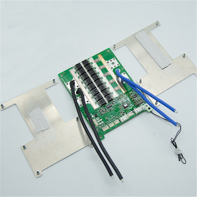 مستشعر درجة الحرارة BMS 12V 100A ، 120A Smart BMS 3S مع اتصال UART