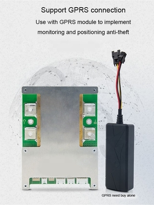 نظام BMS ذكي 4s 12 فولت 3.7 فولت مع اتصال UART 485