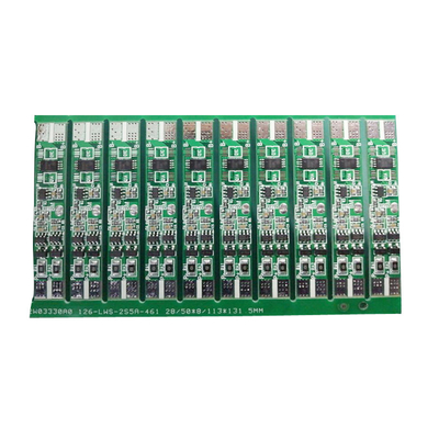 توازن نشط BMS صغير ، بطارية ليبو إيجابية 7.4V 3A BMS