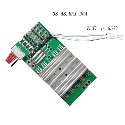 12 فولت Lifepo4 Active Balance BMS Smart 4s 10A 20A طبقة مزدوجة