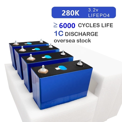 حزم بطارية LiFePO4 من الدرجة A 280K 32v 280ah مع 6000 دورة