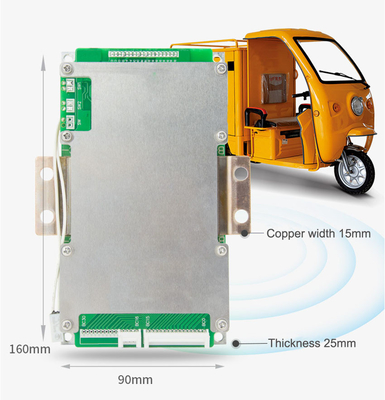 24V 72V Lifepo4 لوحة حماية البطارية 8S 20S 24S 200A للطاقة الشمسية