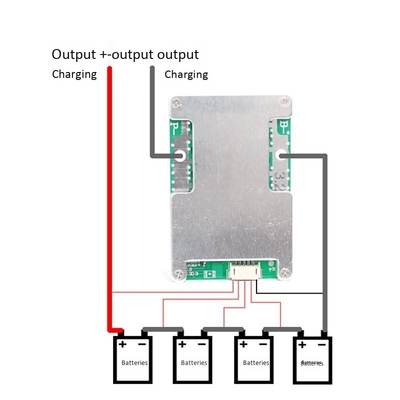 4S 12V 120A Lifepo4 بطارية BMS مجلس ، CE نظام إدارة بطارية الرصاص الحمضية