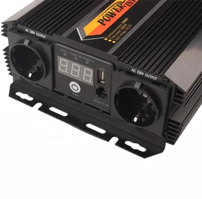 1000W 12v إلى 220v السلطة العاكس 12V إلى 110V سيارة السلطة العاكس مع منافذ التيار المتردد المزدوجة